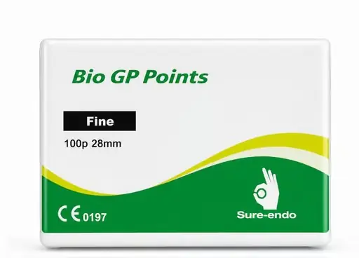 sure-endo-gutta-percha-non-standardized-fine-pack-of-100-1 Bio GP Points - Image 1
